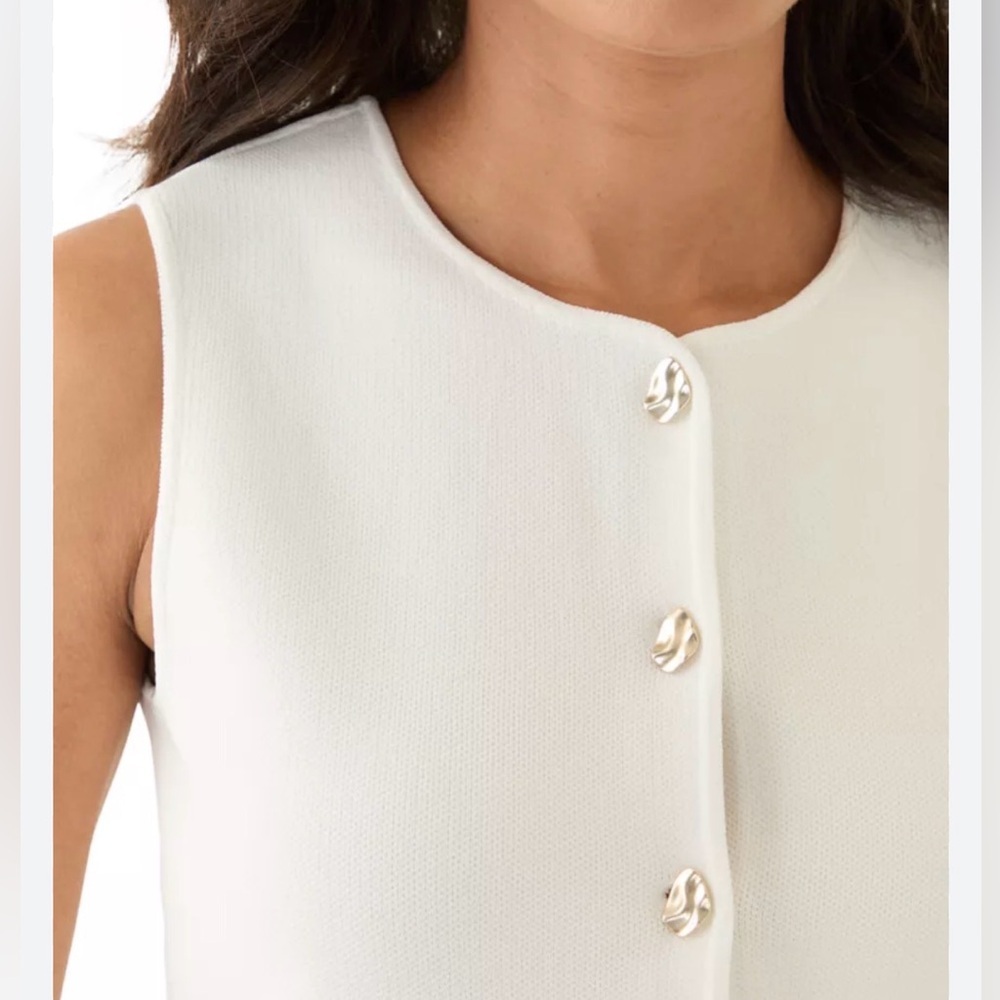 Vince camuto sleeveless sweater vest - Picture 8 of 8